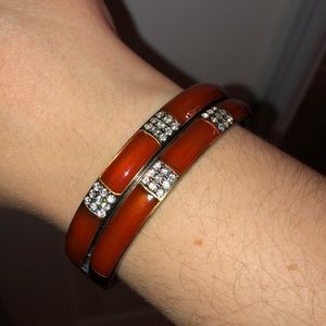 Burnt orange bangle